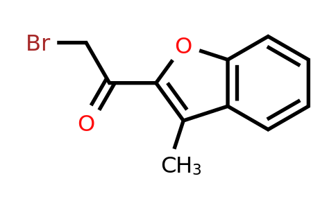 CAS 67382-14-3 | 2-bromo-1-(3-methyl-1-benzofuran-2-yl)ethan-1-one