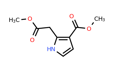 CAS 67411-02-3 | Methyl 2-(2-methoxy-2-oxoethyl)-1H-pyrrole-3-carboxylate