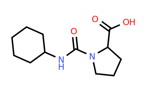 CAS 674299-62-8 | 1-(Cyclohexylcarbamoyl)pyrrolidine-2-carboxylic acid
