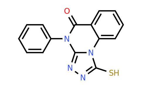 CAS 67442-90-4 | 4-phenyl-1-sulfanyl-4H,5H-[1,2,4]triazolo[4,3-a]quinazolin-5-one