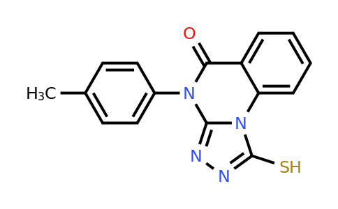 CAS 67442-92-6 | 4-(4-methylphenyl)-1-sulfanyl-4H,5H-[1,2,4]triazolo[4,3-a]quinazolin-5-one