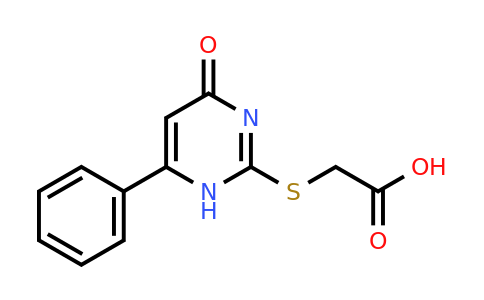 CAS 67466-26-6 | 2-((4-oxo-6-Phenyl-1,4-dihydropyrimidin-2-yl)thio)acetic acid