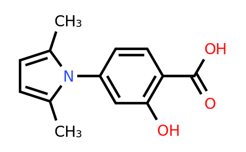 CAS 674782-30-0 | 4-(2,5-Dimethyl-1H-pyrrol-1-yl)-2-hydroxybenzoic acid