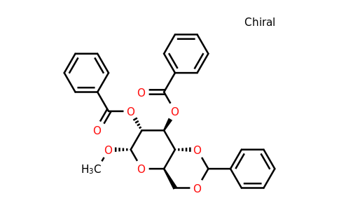 CAS 6748-91-0 | (4aR,6S,7R,8S,8aR)-6-methoxy-2-phenylhexahydropyrano[3,2-d][1,3]dioxine-7,8-diyl dibenzoate