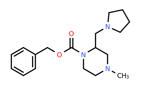 CAS 675602-56-9 | 4-Methyl-2-pyrrolidin-1-ylmethyl-piperazine-1-carboxylic acid benzyl ester