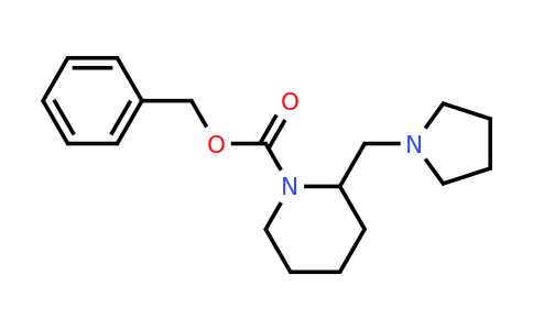 CAS 675602-64-9 | 2-Pyrrolidin-1-ylmethyl-piperidine-1-carboxylic acid benzyl ester