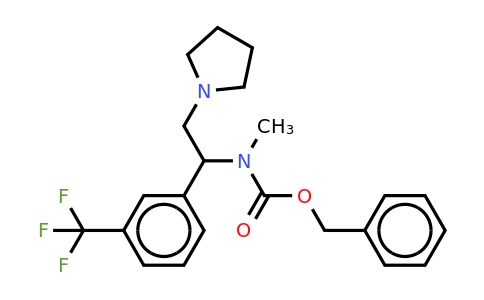 CAS 675602-69-4 | 1-Pyrrolidin-2-(3'-trifluoromethylphenyl)-2-(N-cbz-N-methyl)amino-ethane