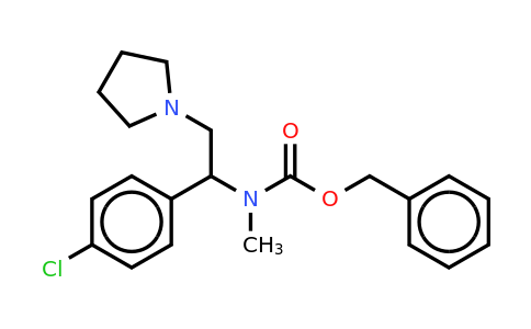 CAS 675602-70-7 | 1-Pyrrolidin-2-(4'-chlorophenyl)-2-(N-cbz-N-methyl)amino-ethane