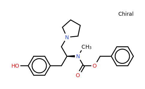 CAS 675602-71-8 | (S)-1-Pyrrolidin-2-(4'-hydroxybenzyl)-2-(N-cbz-N-methyl)amino-ethane