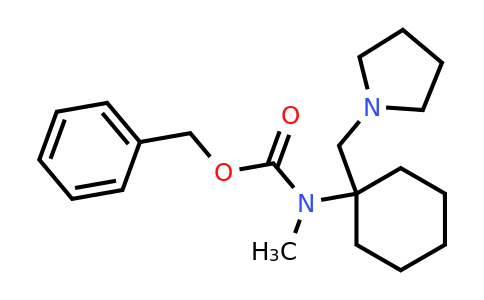 CAS 675602-75-2 | Cbz-methyl-(1-pyrrolidin-1-ylmethyl-cyclohexyl)-amine