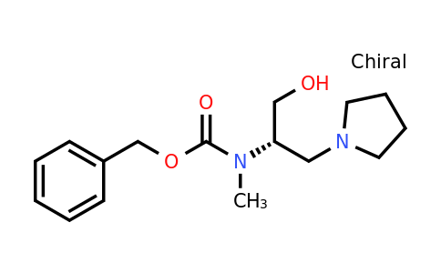 CAS 675602-76-3 | (S)-(1-Hydroxymethyl-2-pyrrolidin-1-YL-ethyl)-methyl-carbamic acid benzyl ester