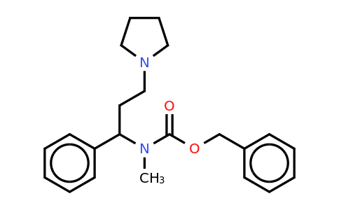 CAS 675602-83-2 | 1-Pyrrolidin-3-phenyl-3-(N-cbz-N-methyl)amino-ethane
