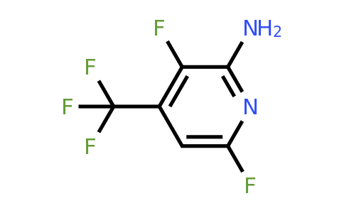 CAS 675602-89-8 | 3,6-Difluoro-4-(trifluoromethyl)pyridin-2-amine