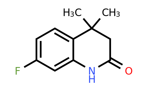 CAS 676116-80-6 | 7-Fluoro-4,4-dimethyl-3,4-dihydro-1H-quinolin-2-one