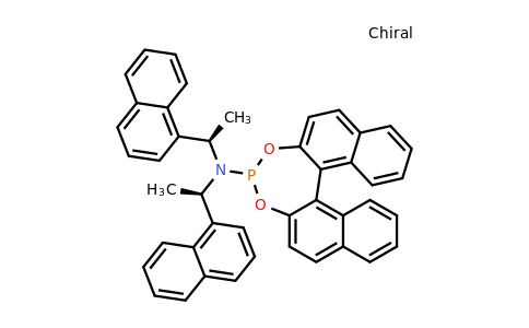 CAS 676127-12-1 | 11bR-N,N-bis[(1R)-1-(1-naphthalenyl)ethyl]dinaphtho[2,1-d:1',2'-f][1,3,2]dioxaphosphepin-4-amine