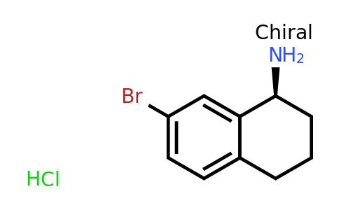 CAS 676133-24-7 | (S)-7-Bromo-1,2,3,4-tetrahydro-naphthalen-1-ylamine hydrochloride