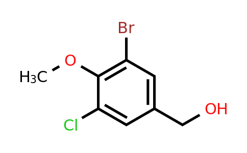 CAS 676247-06-6 | (3-Bromo-5-chloro-4-methoxyphenyl)methanol
