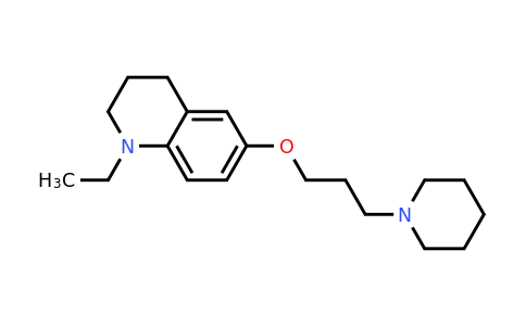 CAS 676255-01-9 | 1-Ethyl-6-(3-(piperidin-1-yl)propoxy)-1,2,3,4-tetrahydroquinoline