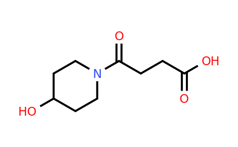 CAS 676341-64-3 | 4-(4-Hydroxypiperidin-1-yl)-4-oxobutanoic acid