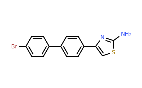 CAS 676348-26-8 | 4-(4'-Bromo-[1,1'-biphenyl]-4-yl)thiazol-2-amine
