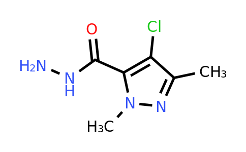 CAS 676348-43-9 | 4-Chloro-1,3-dimethyl-1H-pyrazole-5-carbohydrazide