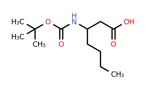 CAS 676348-90-6 | 3-Tert-butoxycarbonylamino-heptanoic acid