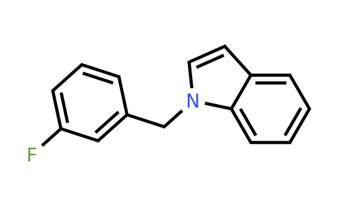 CAS 676442-98-1 | 1-(3-Fluorobenzyl)-1H-indole