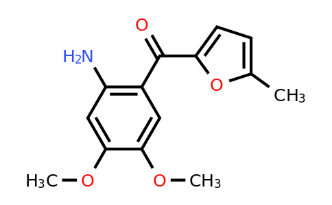 CAS 676546-90-0 | (2-Amino-4,5-dimethoxyphenyl)(5-methylfuran-2-yl)methanone