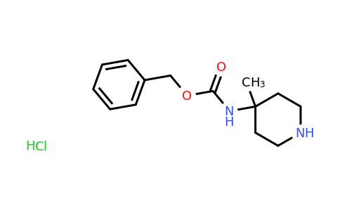 CAS 676559-74-3 | (4-Methyl-piperidin-4-yl)-carbamic acid benzyl ester hydrochloride