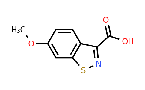 CAS 677304-64-2 | 6-Methoxy-benzo[d]isothiazole-3-carboxylic acid