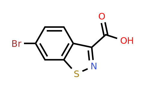 CAS 677304-75-5 | 6-Bromo-benzo[d]isothiazole-3-carboxylic acid