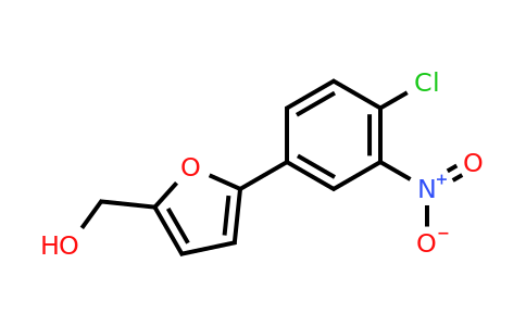 CAS 677304-92-6 | (5-(4-Chloro-3-nitrophenyl)furan-2-yl)methanol