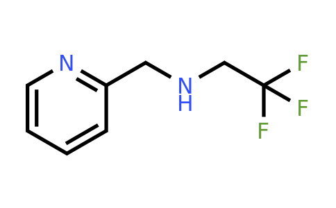 CAS 677349-95-0 | (pyridin-2-ylmethyl)(2,2,2-trifluoroethyl)amine