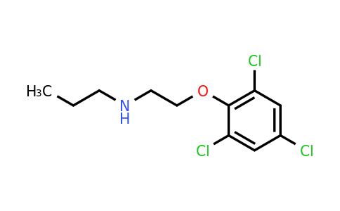 CAS 67747-01-7 | N-(2-(2,4,6-Trichlorophenoxy)ethyl)propan-1-amine