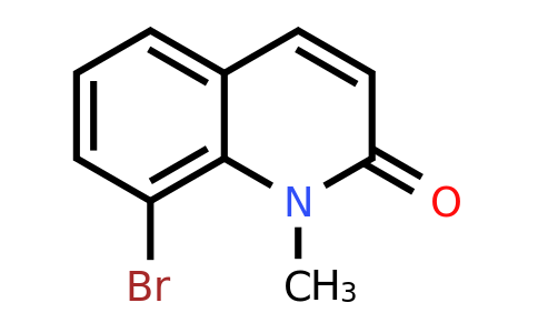 CAS 67805-53-2 | 8-Bromo-1-methyl-1H-quinolin-2-one