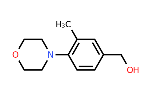 CAS 678148-51-1 | [3-methyl-4-(morpholin-4-yl)phenyl]methanol