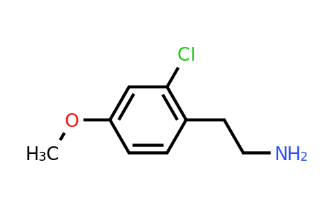 CAS 67932-57-4 | 2-(2-chloro-4-methoxyphenyl)ethan-1-amine