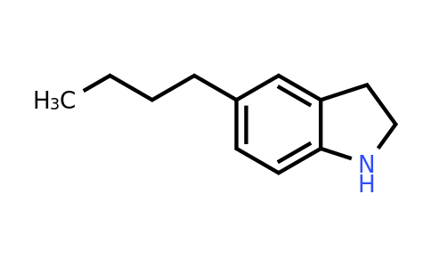 CAS 67932-67-6 | 5-butyl-2,3-dihydro-1H-indole