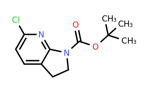 CAS 679392-22-4 | tert-butyl 6-chloro-1H,2H,3H-pyrrolo[2,3-b]pyridine-1-carboxylate