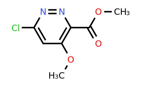CAS 679405-85-7 | Methyl 6-chloro-4-methoxypyridazine-3-carboxylate