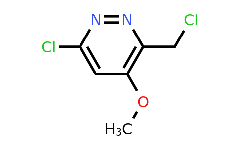 6-Chloro-3-chloromethyl-4-methoxypyridazine