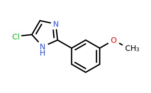 CAS 679412-66-9 | 5-Chloro-2-(3-methoxyphenyl)-1H-imidazole