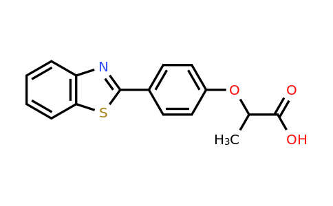 CAS 67975-14-8 | 2-[4-(1,3-Benzothiazol-2-yl)phenoxy]propanoic acid