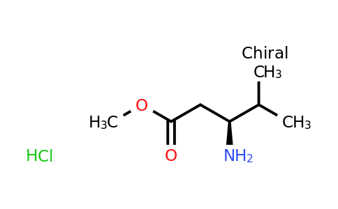 CAS 679789-35-6 | (S)-Methyl 3-amino-4-methylpentanoate hydrochloride