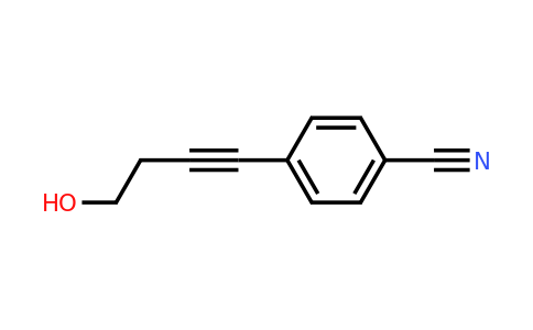 CAS 679796-84-0 | 4-(4-hydroxybut-1-yn-1-yl)benzonitrile
