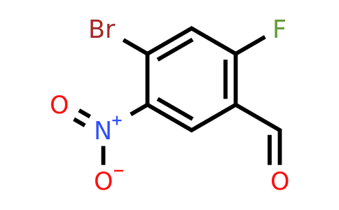 CAS 679839-39-5 | 4-bromo-2-fluoro-5-nitrobenzaldehyde