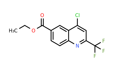 CAS 680211-86-3 | Ethyl 4-chloro-2-(trifluoromethyl)quinoline-6-carboxylate