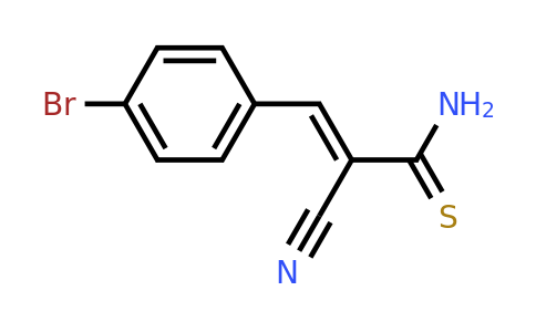 CAS 68029-54-9 | (2E)-3-(4-bromophenyl)-2-cyanoprop-2-enethioamide