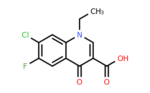 CAS 68077-26-9 | 1-Ethyl-7-chloro-6-fluoro-1,4-dihydro-4-oxoquinoline-3-carboxylic Acid