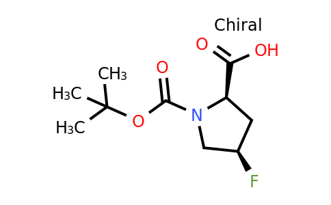 CAS 681128-51-8 | (2R,4R)-1-[(tert-butoxy)carbonyl]-4-fluoropyrrolidine-2-carboxylic acid